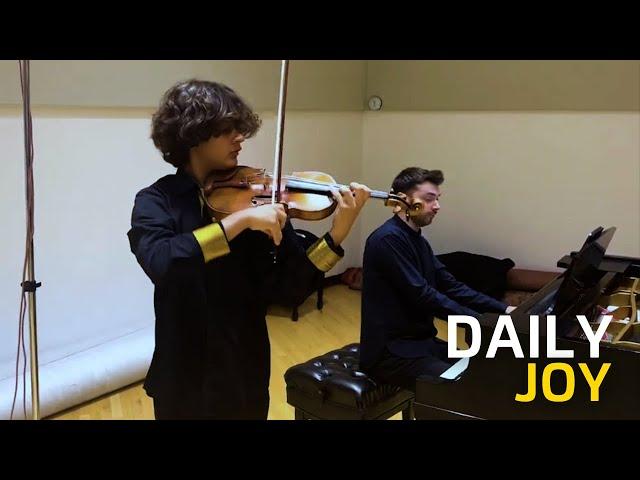 Wieniawski's Polonaise de Concert in D Major performed by Neal Eisfeldt! | Daily Joy