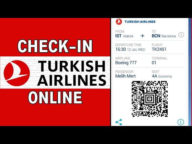 How to Check in Turkish Airlines Online | Latest Guide