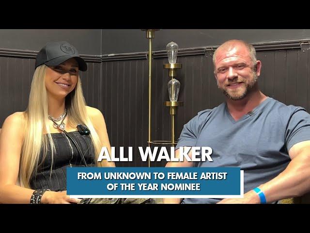 Alli Walker: From Unknown to Female Artist of the Year Nominee