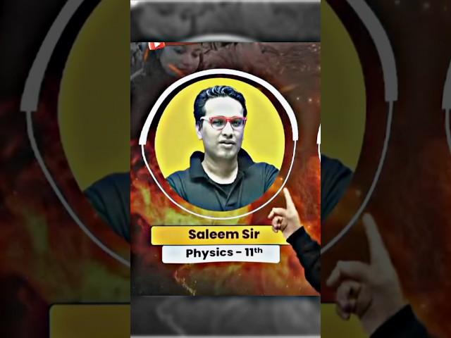 Saleem Sir AURA #physicswallah #ashortaday
