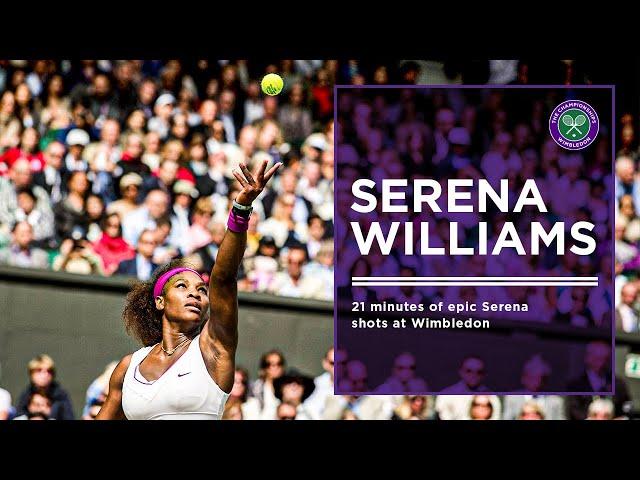 21 Minutes of Incredible Serena Williams Points at Wimbledon