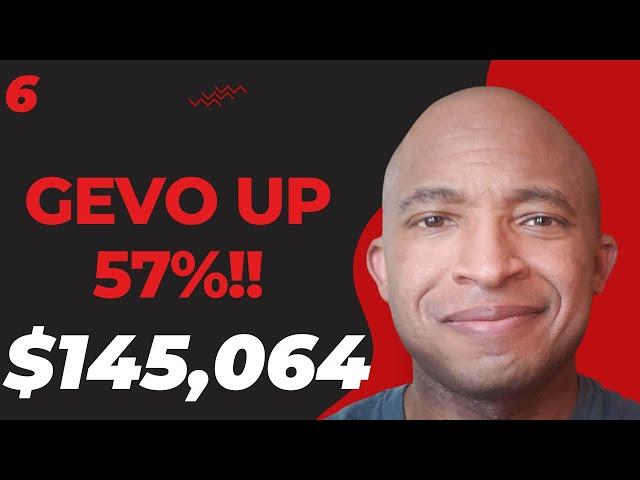 Gevo up 57% this month!!! | Stock Portfolio Update Aug 27 2024