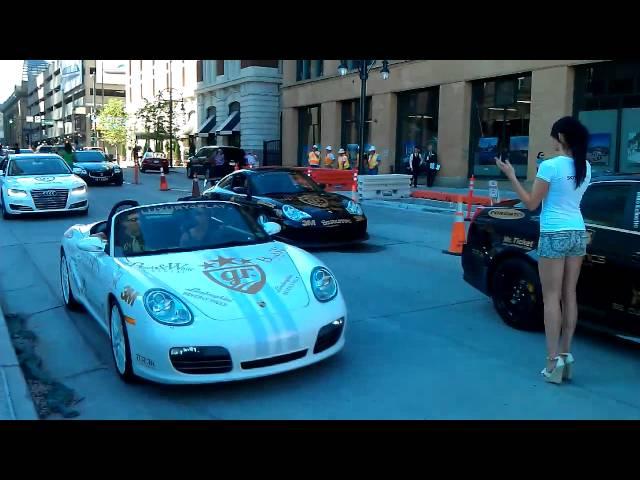 Goldrush Rally leaving Denver