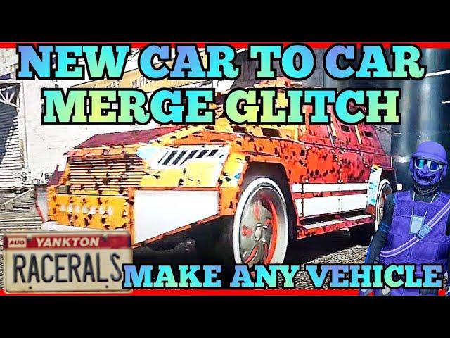 NEW CAR TO CAR MERGE GLITCH MERGE 100% WORKING GTA5 BENNYS F1S GTA 5 