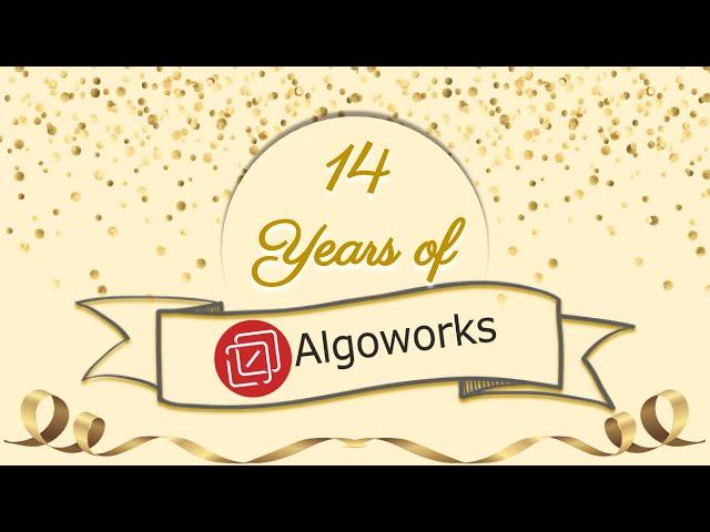 Celebrating 14 years of Algoworks