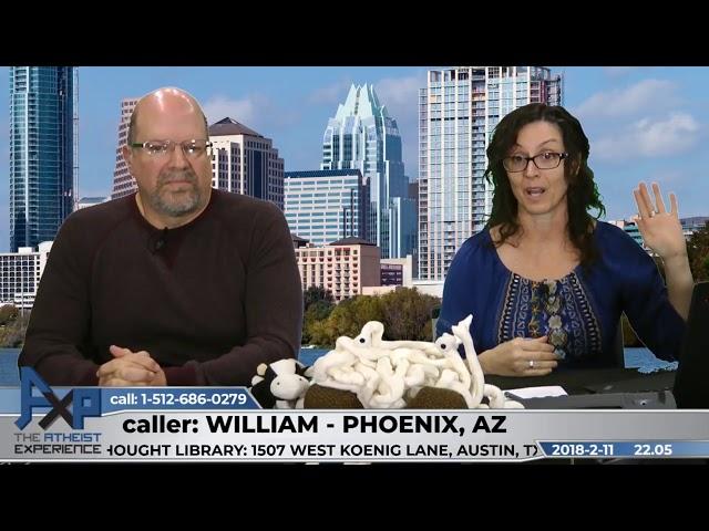 Objective or Subjective Morality & Moral Dilemas | William - Phoenix, AZ | Atheist Experience 22.05