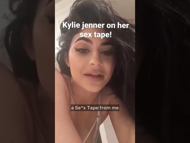 Kylie Jenner on her sex tape. Check description!