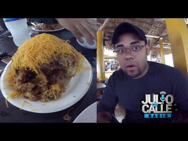 LA VIDA DE JULIO: Comiendo Mofongo gigante en MOCA!