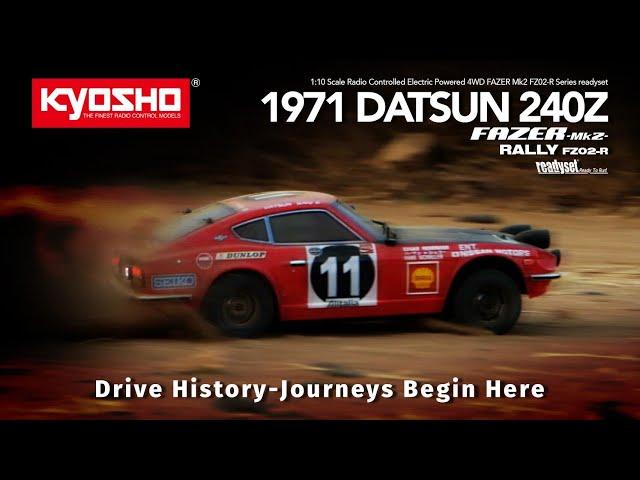 KYOSHO FAZER Mk2 FZ02-R Series readyset 1971 DATSUN 240Z RALLY