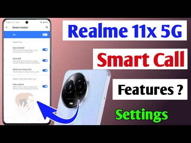 realme 11x 5g smart call setting / how to enable smart call feature realme 11x / realme 11x calling