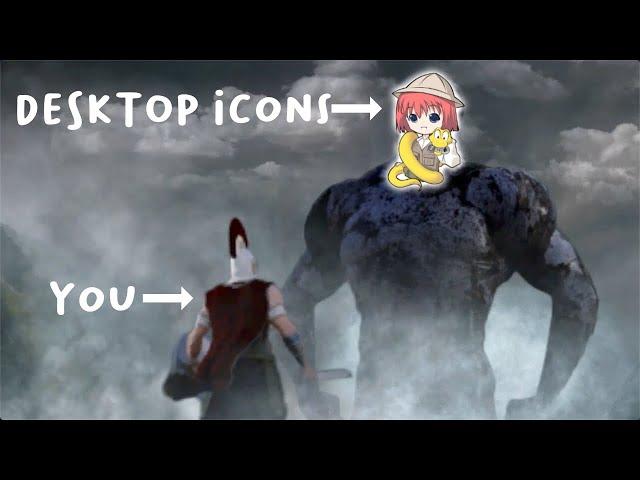 How To Win The Battle Over Desktop Icons In Ren'Py - A beginner Friendly Tutorial