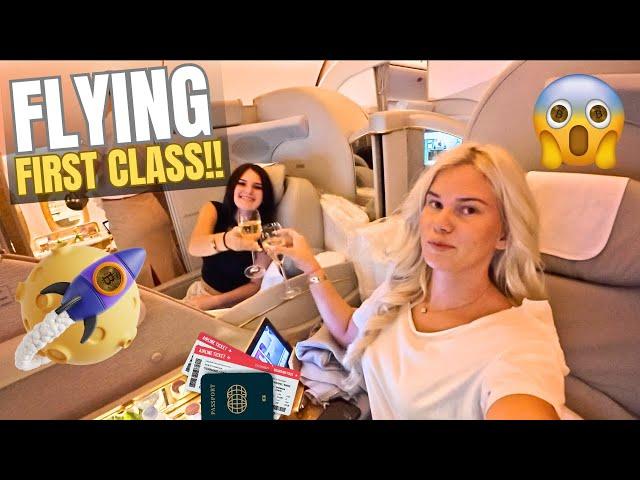 FLYING 1st CLASS EMIRATES THANKS TO BITCOIN!!