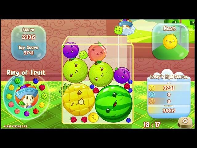 MySuika (Watermelon game) - When two watermelons merge