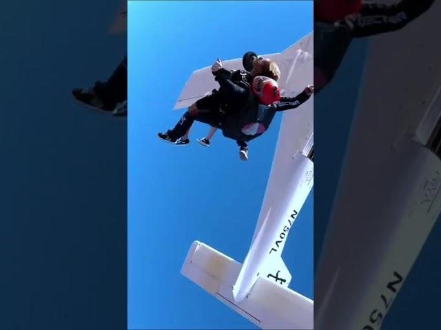 Take the leap with a tandem skydiving jump! #Skydiving #TandemJump #adrenalinerush