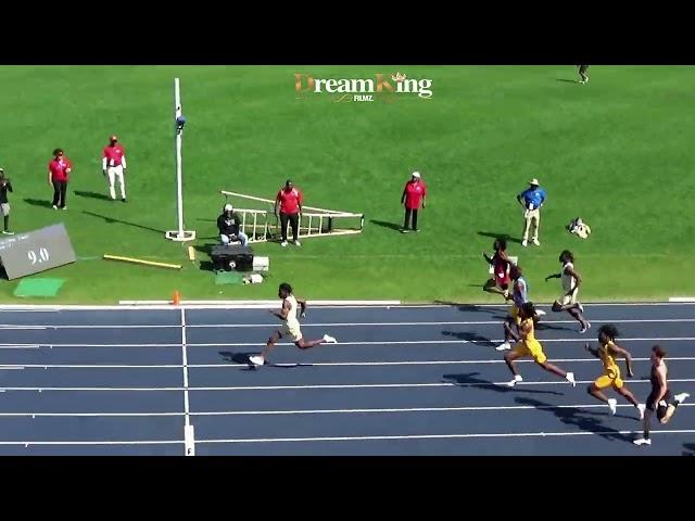 Maurice Gleaton Jr wins 100m and 200m at 2025 Bob Hayes Invitational