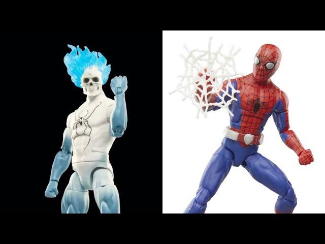 New Marvel Legends Spider-Man action figures fully revealed for Walmart Collector Con