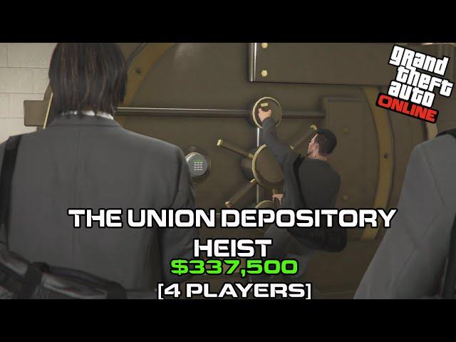 GTA Online- The Union Depository Heist [4 Players]