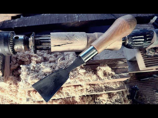 making an wood carving knife