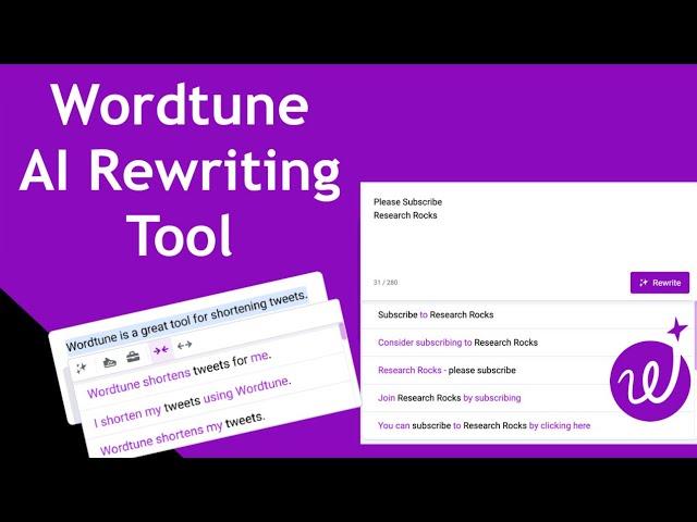 How to use Wordtune AI Writing Assistant | Wordtune AI Rewriting Tool