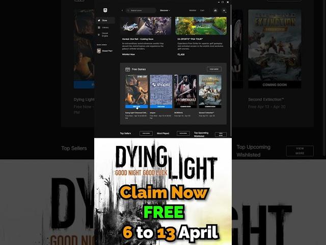 Dying Light - Claim Free Now | Hurry up - 2 Days Left