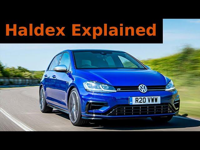 How the Haldex AWD System works in a Golf R