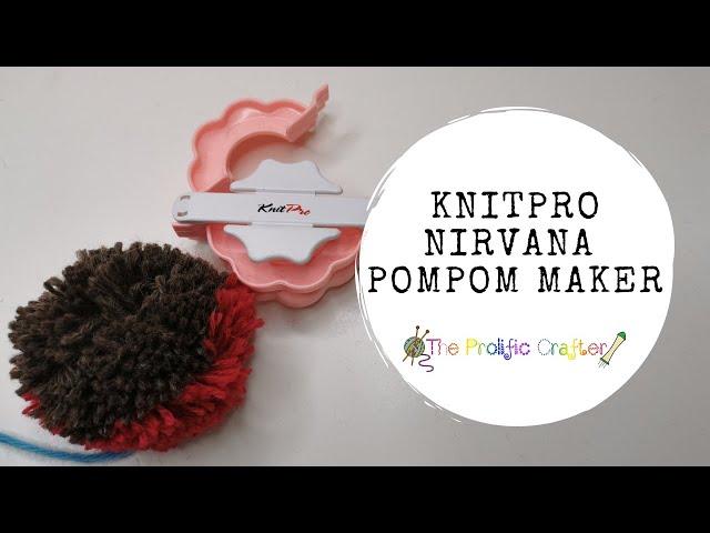 Perfect Pom-poms | How to use the KnitPro Nirvana Pompom Makers