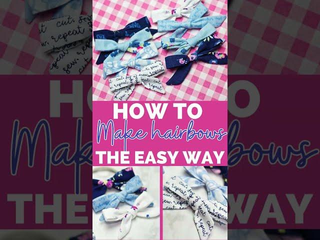 How to Make Hair Bows The Easy Way