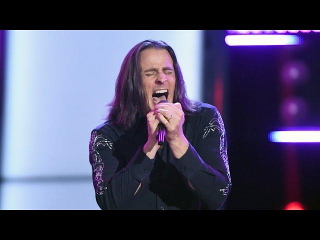 Todd Michael Hall - Juke Box Hero - Voice Blind Audition - Season 18 (Performance Only)