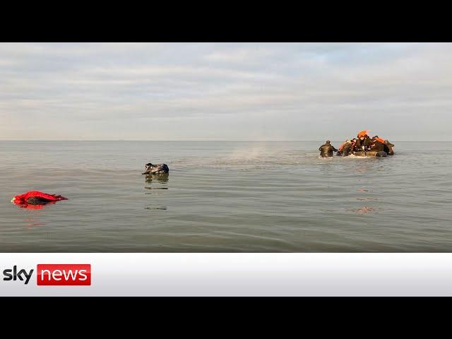 Channel crossings: Migrants allowed to leave for the UK from Northern France