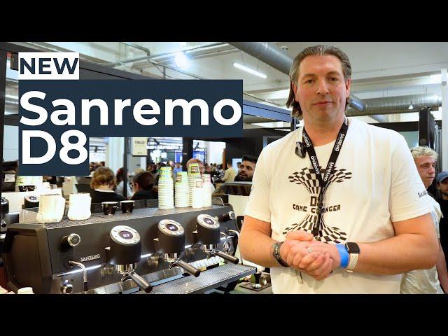 NEW Sanremo D8 Espresso Machine with Stewart Johnson - LCF 2024