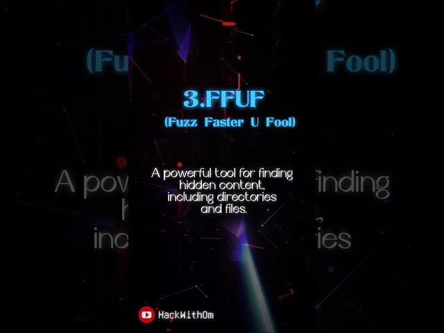 Directory Brute forcing tools for Bug Bounty | Cybersecurity #new #trending #cybersecurity #youtube