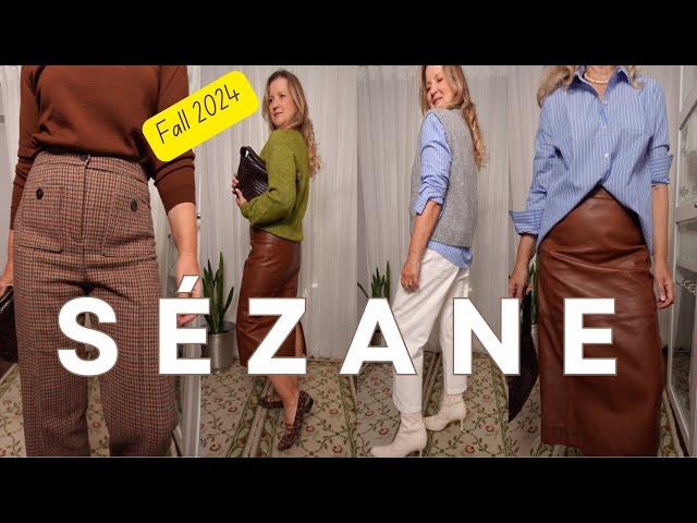 SEZANE Fall Collection 2024 | Sezane Haul Try-on REVIEW