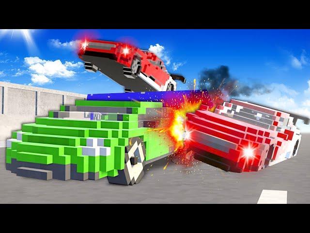 HAUNTED RACE CARS CHASE ME! (Teardown)