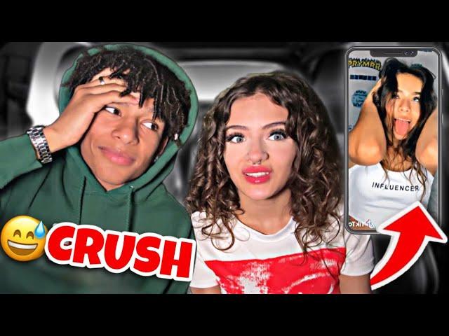 MY CRUSH REACTS TO MY OLD TIKTOKS !!**CRINGE**