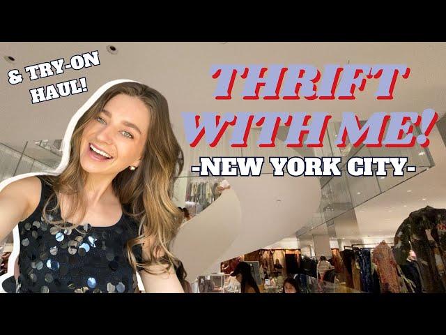 ICONIC DAY VINTAGE SHOPPING AT THE OLD BARNEYS IN NEW YORK + GOODWILL THRIFT & TRY-ON HAUL