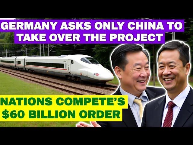Japan and the U S  Can’t Compete! Germany Spends $660 Billion to Invite China for Rail Construction!