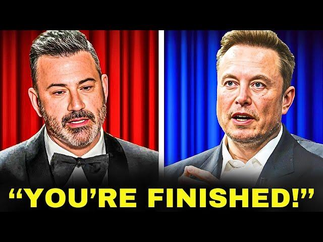 Elon Musk JUST WARNED Jimmy Kimmel & Sent Him Into A Meltdown!