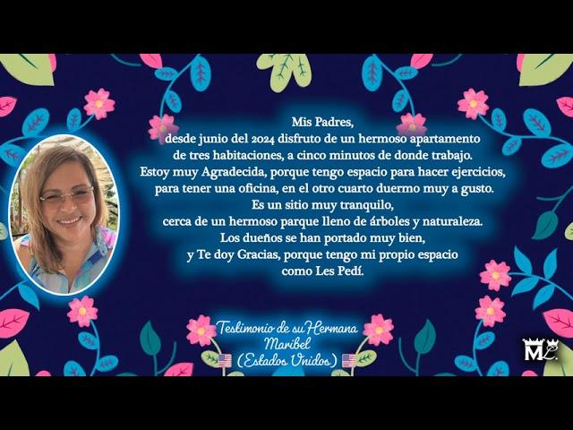 Testimonio de su Hermana Maribel (Estados Unidos) Disponible Ahora en ReyDeSalem.com (28/10/24)