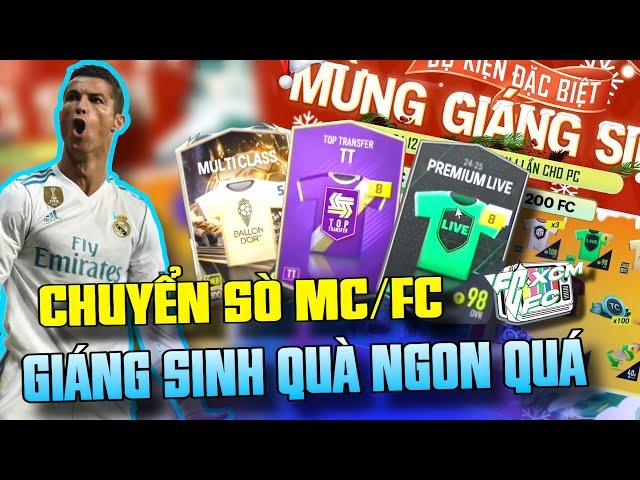 FC ONLINE | REVIEW CHUYỂN SÒ GIÁNG SINH NHẬN GÓI +8 TT, nhiều HLV 8 SAO tập 25 - XCM FC