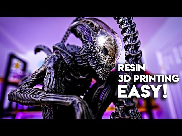 My Simple Resin 3D Printing Process - From A to Z