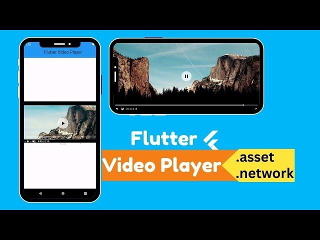 Flutter Video Player || Video Player Tutorial Flutter ( asset, network)