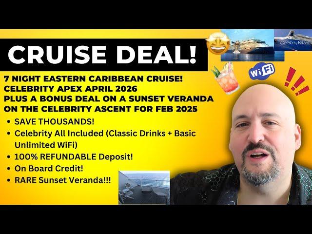   Exclusive 2026 Cruise Offers  -  Top Caribbean Cruise Deals️ on Celebrity Apex & Ascent