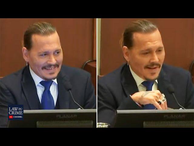 Top Johnny Depp Comebacks & Reactions to Questioning While Testifying