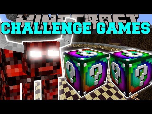 Minecraft: NETHER BEAST CHALLENGE GAMES - Lucky Block Mod - Modded Mini-Game