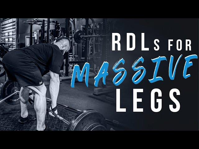 Get Thick AF with this RDL Tutorial - Dense Back, huge Hams and Glutes