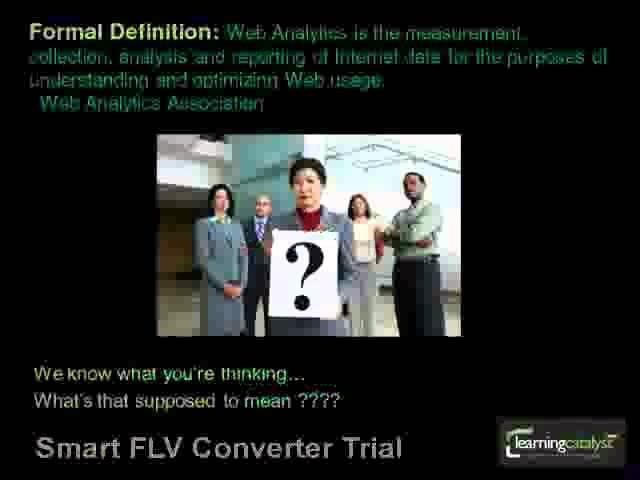 Web Analystics |Learning Catalyst Part - I