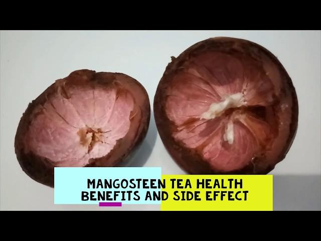 Mangosteen tea health benefits and side effect