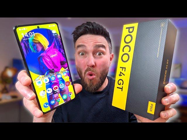 POCO F4 GT Unboxing & 72 Hours Review - DESTROYS S22 Ultra!