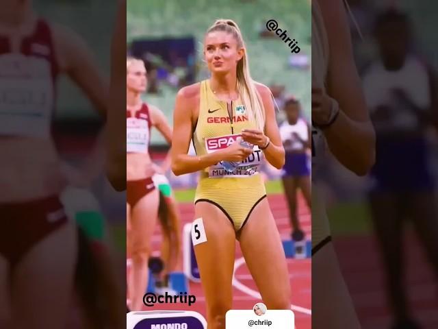 Diamond league Alica Schmidt vs Yuliya levchenko beautiful women's sports #shorts #youtubeshorts