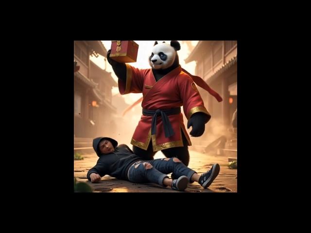 The Panda Hero Who Fights Crime | Epic Street Justice in 4K"